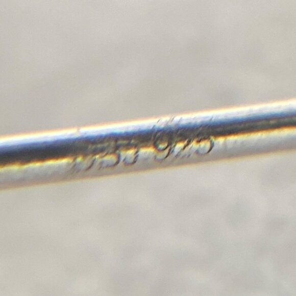 Sterling Silver 925 DBJ Dee Berkley Jewelry Single Diamond Dangle Earrings - Picture 9 of 16